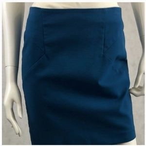 Kate spade saturday blue teal pencil skirt size 8